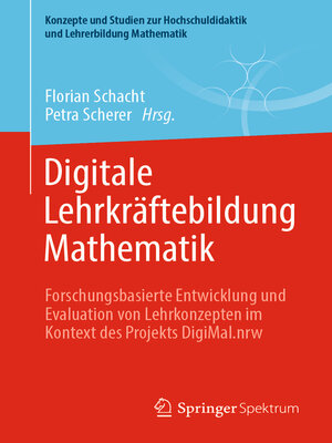 cover image of Digitale Lehrkräftebildung Mathematik